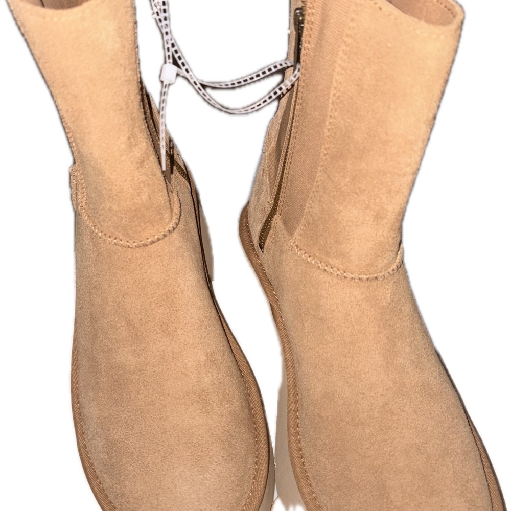 Ugg Twin Seams New Heights Suede Boots BNEW - Picture 4 of 9